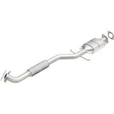 Rear 2001-2006 Kia Optima 2.4L | 1999-2005 Hyundai Sonata 2.4L OEM Grade Federal / EPA Compliant Direct-Fit Catalytic Converter image 1