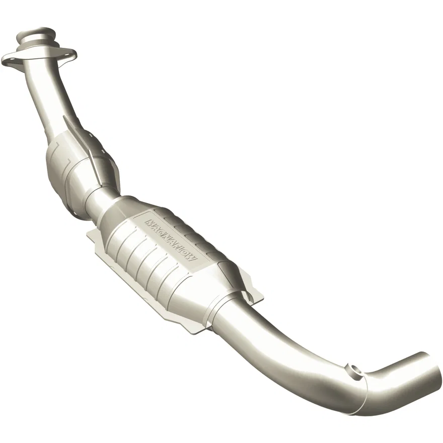 Left OEM Grade Federal / EPA Compliant Direct-Fit Catalytic Converter for Ford
