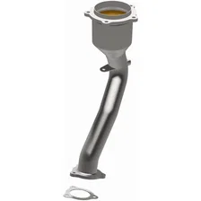 Front Left 2010-2011 Porsche Cayenne 4.8L California Grade CARB Compliant Direct-Fit Catalytic Converter image 2