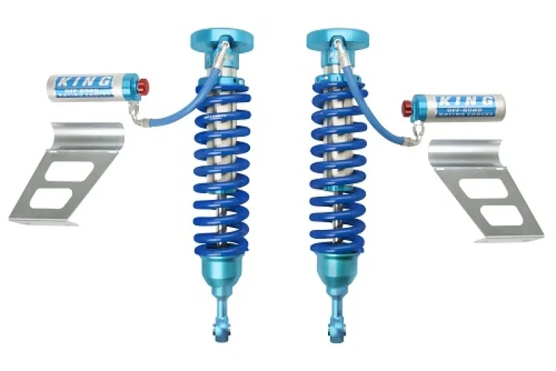 King Shocks 25001-143A-EXT, 2007+ Toyota Tundra 2.5 Dia Front Coilover w/Remote Reservoir w/Adjuster (Pair)