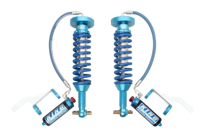 King Shocks 25001-182A, 2018+ Ford Expedition 4WD Front 2.5 Dia Remote Res Coilover (Pair) w/Adjuster (Pair)