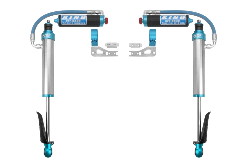 King Shocks 25001-401A, 2023+ Toyota Sequoia 2.5 Dia Rear Coilover w/Remote Reservoir/w Adjuster (Pair)