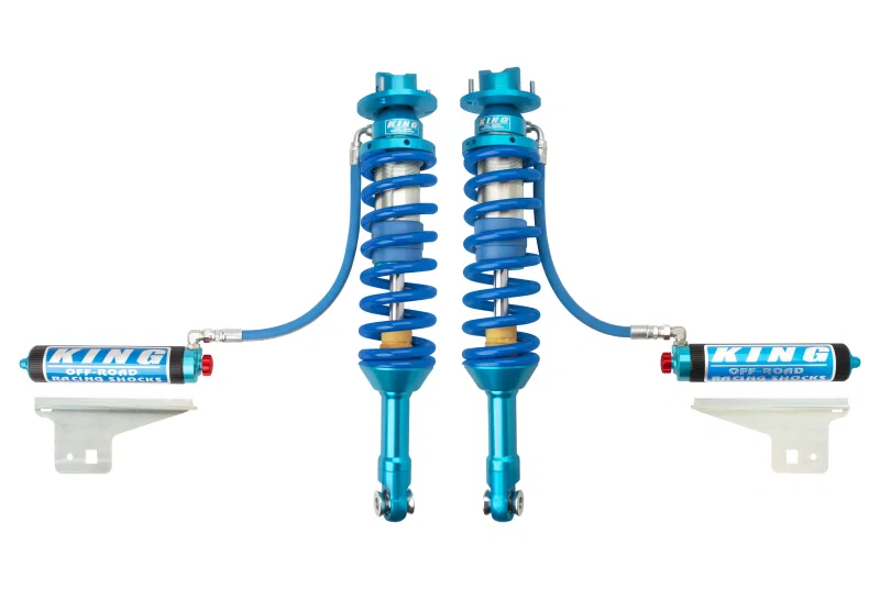 King Shocks 30001-407F, 10-14 Ford F150 Raptor 4WD Front 3.0 Dia Remote Reservoir Coilover w/Adjuster (Pair)