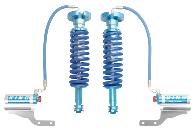 King Shocks 25001-167A, 04-08 Ford F150 4WD Front 2.5 Dia Remote Reservoir Coilover w/Adjuster (Pair)