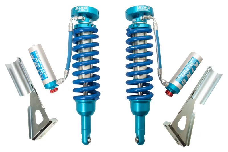 King Shocks 25001-124A, 03-09 Lexus GX470 Front 2.5 Dia Remote Reservoir Coilover w/Adjuster (Pair)
