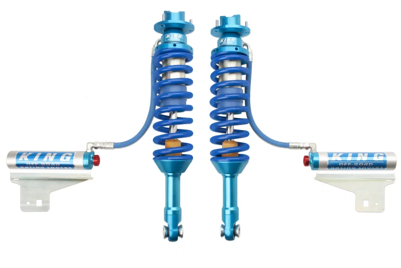 King Shocks 30001-407, 10-14 Ford F150 Raptor 4WD Front 3.0 Dia Remote Reservoir Coilover w/Adjuster (Pair)
