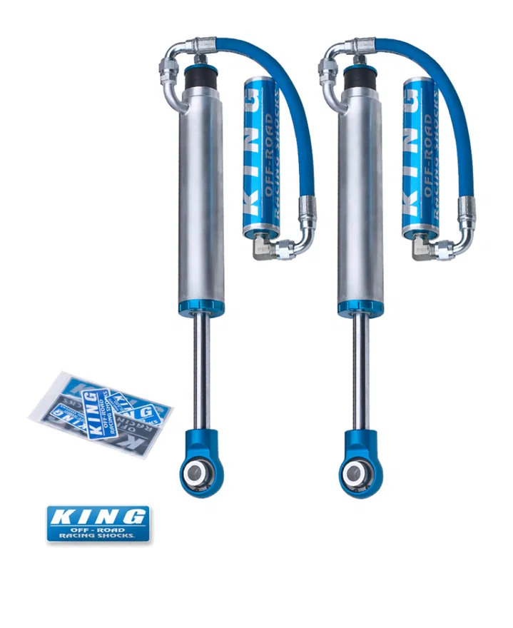 King Shocks 25001-262, 03-09 Toyota Land Cruiser 120 Rear 2.5 Dia Remote Reservoir Shock (Pair)