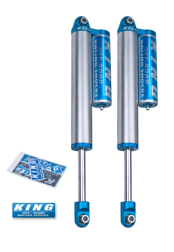 King Shocks 25001-201, 00-10 Chevrolet Silverado 2500/3500 Rear 2.5 Dia Piggyback Reservoir Shock (Pair)