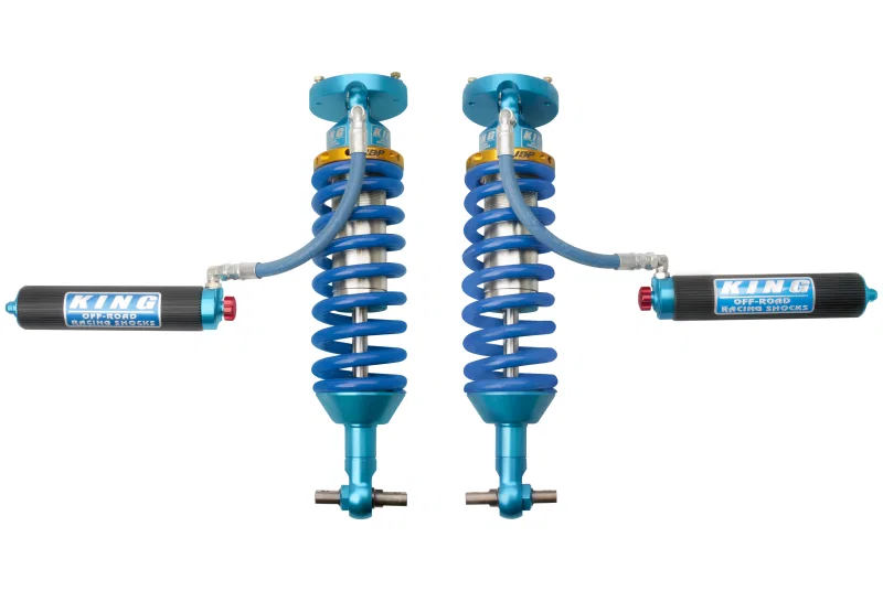 King Shocks 33700-132A, 19+ Chevrolet Silverado 1500 Front 3.0 Dia Remote Res Coilover w/Adj/Int Bypass (Pair)