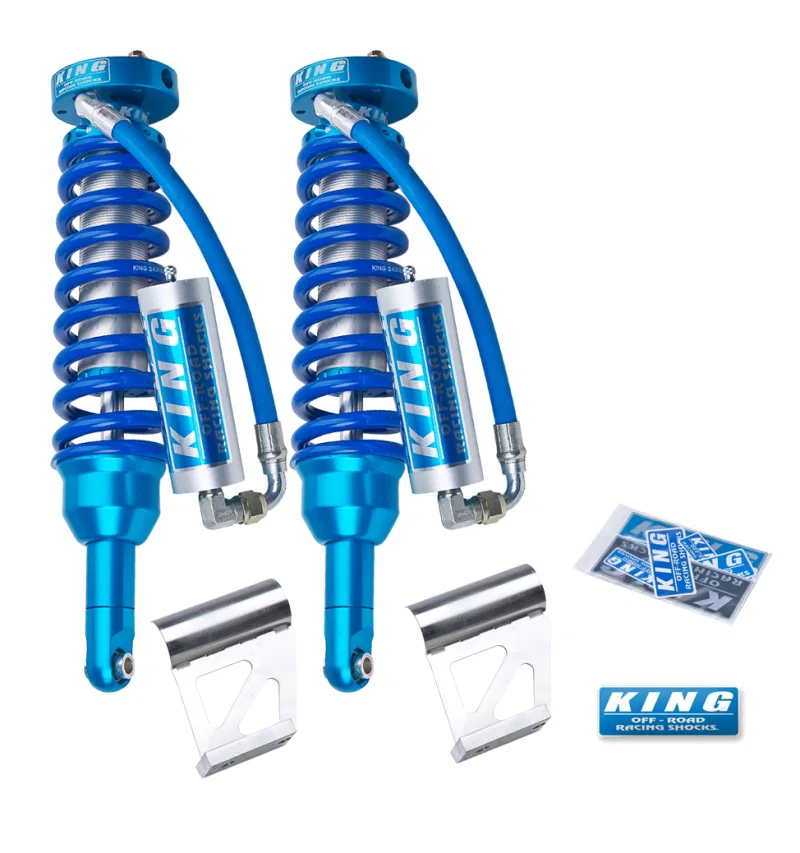 King Shocks 25001-124, 03-09 Lexus GX470 Front 2.5 Dia Remote Reservoir Coilover (Pair) for Toyota FJ Cruiser