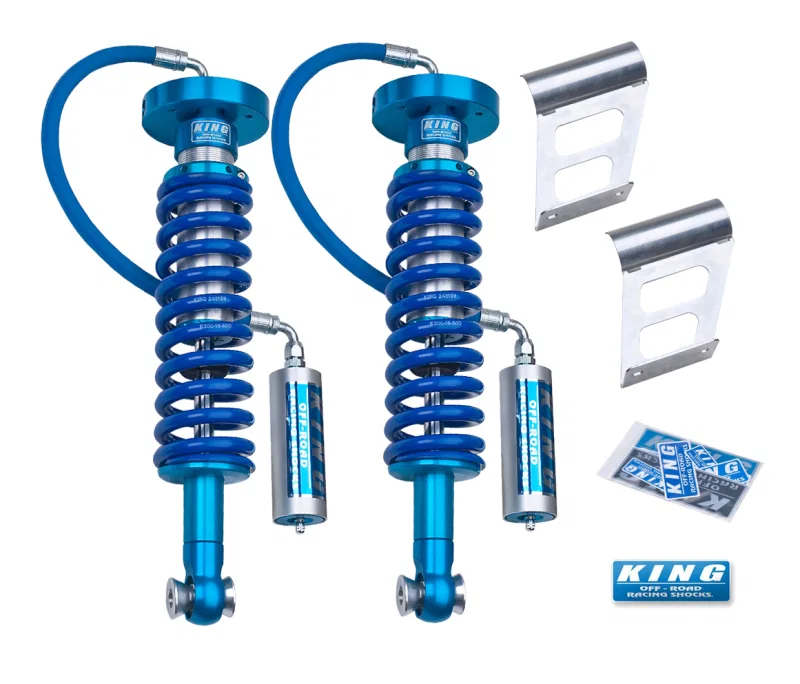 King Shocks 25001-167, 04-08 Ford F150 4WD Front 2.5 Dia Remote Reservoir Coilover (Pair)