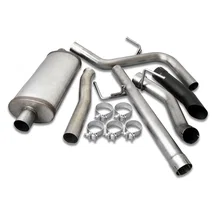 Cat Back Exhaust 2020-2021 JEEP JT Gladiator 3.6L 304SS Single rear image 1