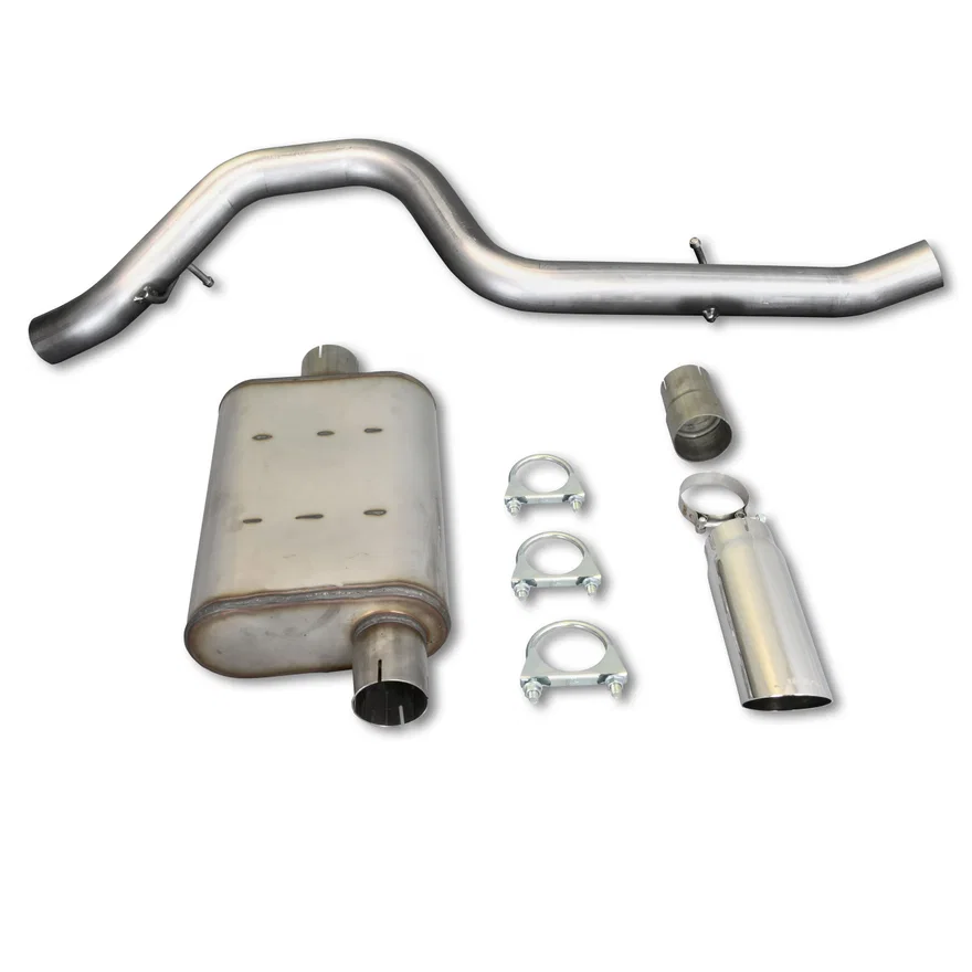 Cat Back Exhaust 1997-1999 JEEP TJ Wrangler 2.5/4.0L 304SS Single rear