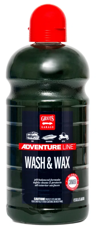 Griots Garage 10809, Adventure Line Wash and Wax 64oz