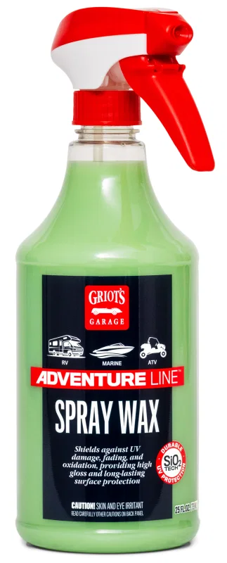 Griots Garage 10817, Adventure Line Spray Wax 25oz