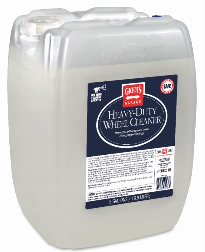 Griots Garage 55122, Heavy-Duty Wheel Cleaner - 5 Gallons (Minimum Order Qty of 2 - No Drop Ship)