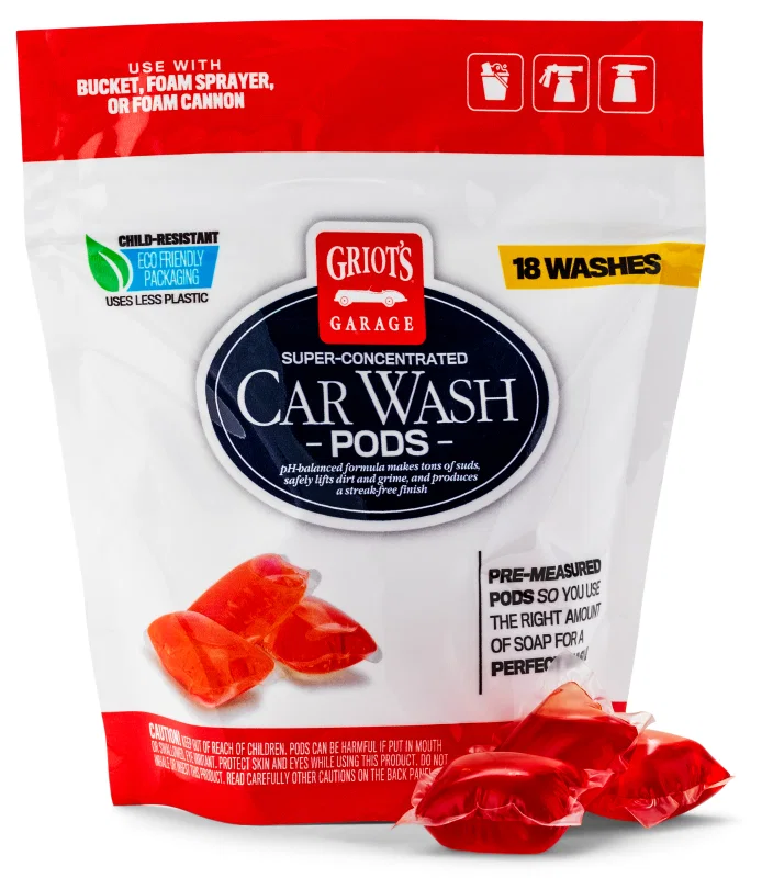 Griots Garage 10846, Car Wash Pods 18 ct