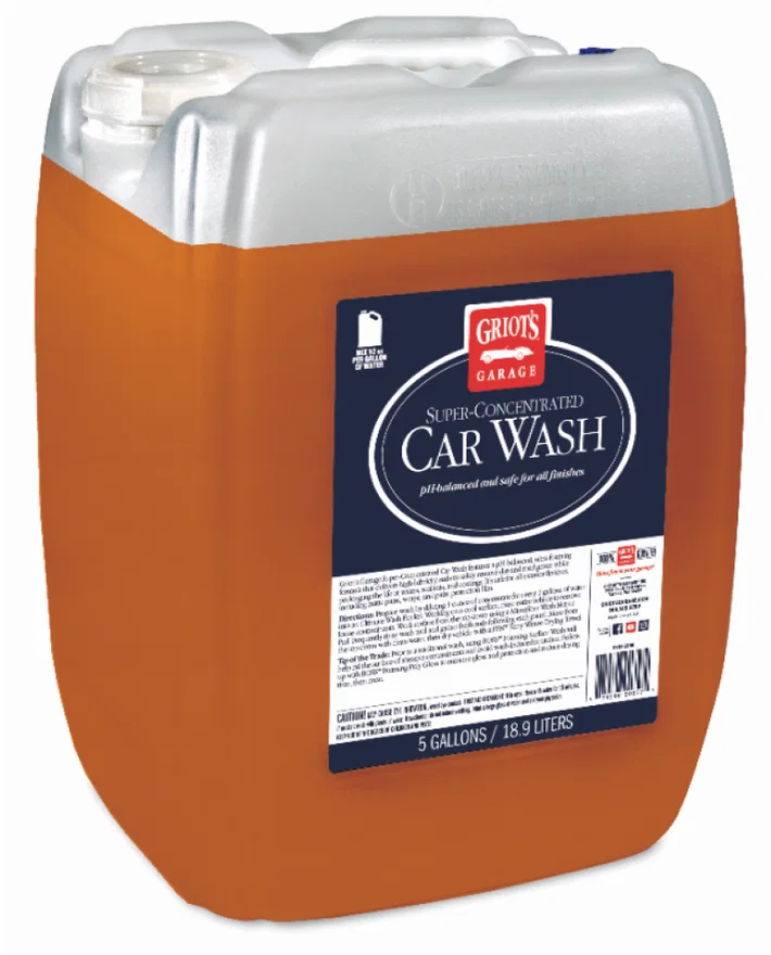 Griots Garage 55110, Super Concentrated Car Wash - 5 Gallons (MOQ of 2 - No Drop Ship)