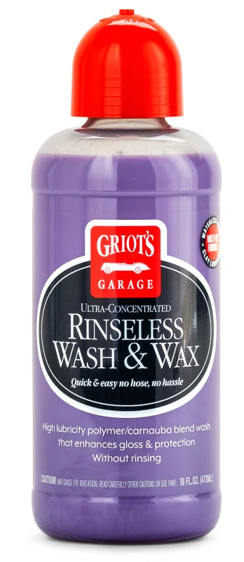 Griots Garage 10493, Rinseless Wash & Wax - 16oz