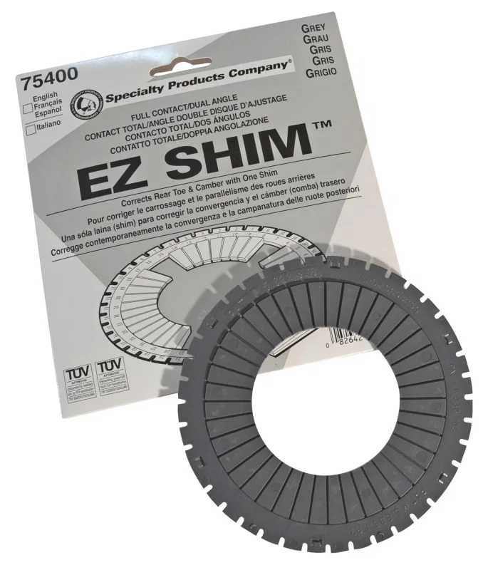 SPC Performance 75400, EZ Shim Dual Angle Camber/Toe Shim (Grey)