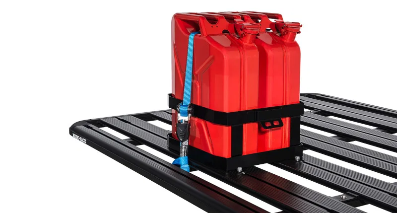 Rhino-Rack 43151, Double Vertical Jerry Can Holder