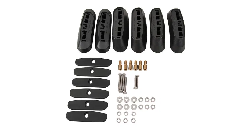 Rhino-Rack RCP05-BK, 03-12 Land Rover Range Rover RCP Base Kit - 6 pcs