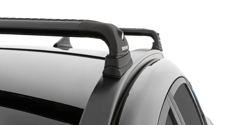Rhino-Rack RVP69, 18-22 Hyundai Kona 1st Gen 5 Door SUV w/Flush Rails Vortex RVP 2 Bar Roof Rack - Black