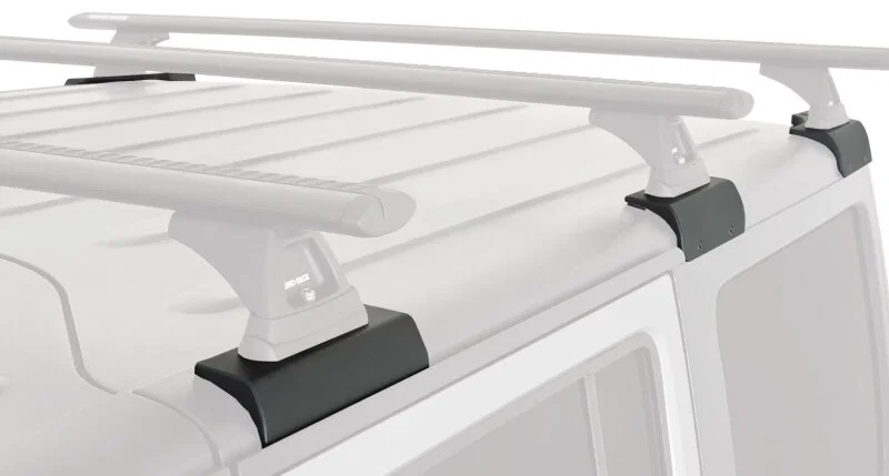 Rhino-Rack RJKB1, 07-18 Jeep Wrangler JK 4 Door 3 Base Backbone Mounting System