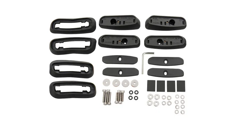 Rhino-Rack RCP24-BK, 11-20 Volkswagen Amarok RCP Base Kit - 4 pcs