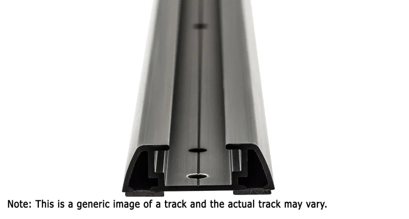 Rhino-Rack RTV188, RTV Tracks w/Hardware & End Caps - 74.0in - Pair