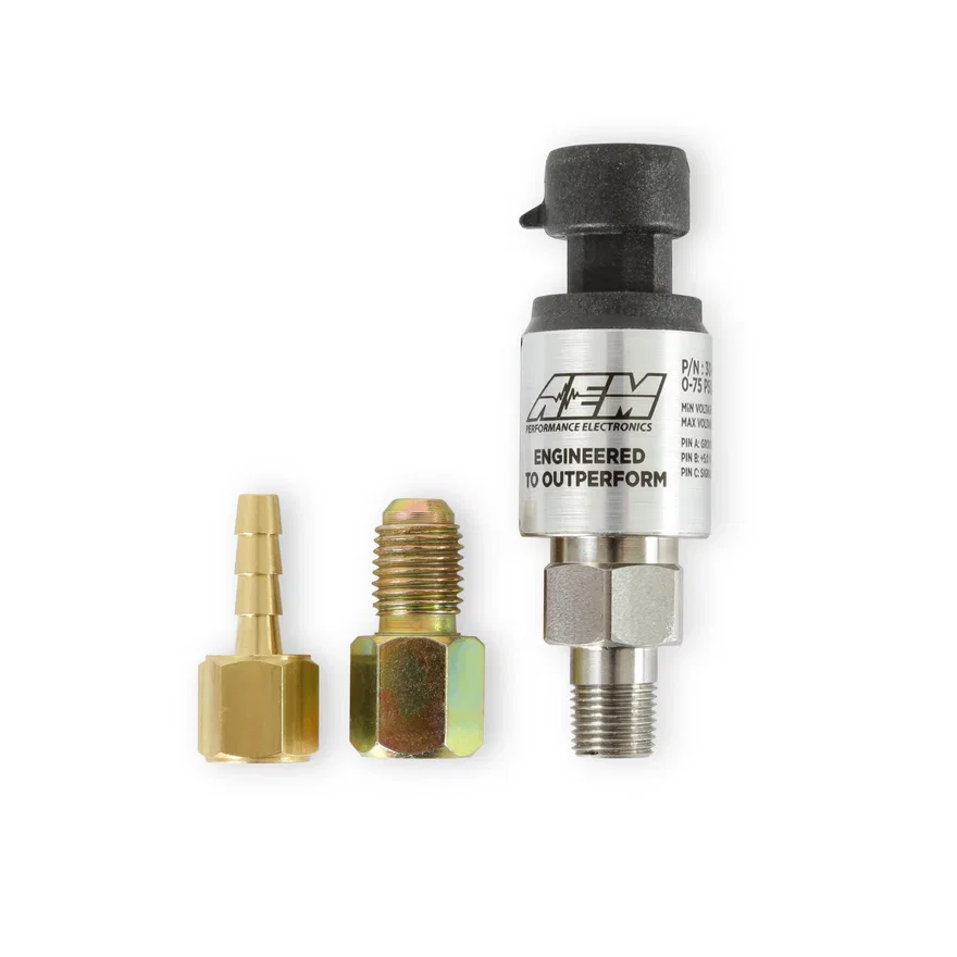 AEM Electronics 30-2130-75, 5 BAR Stainless Steel MAP Sensor Kit