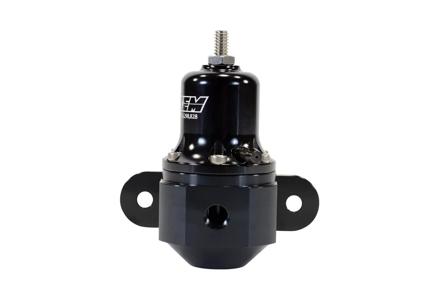 AEM Electronics 25-305BK, Hi-Cap Universal Adjustable Fuel Pressure Regulator