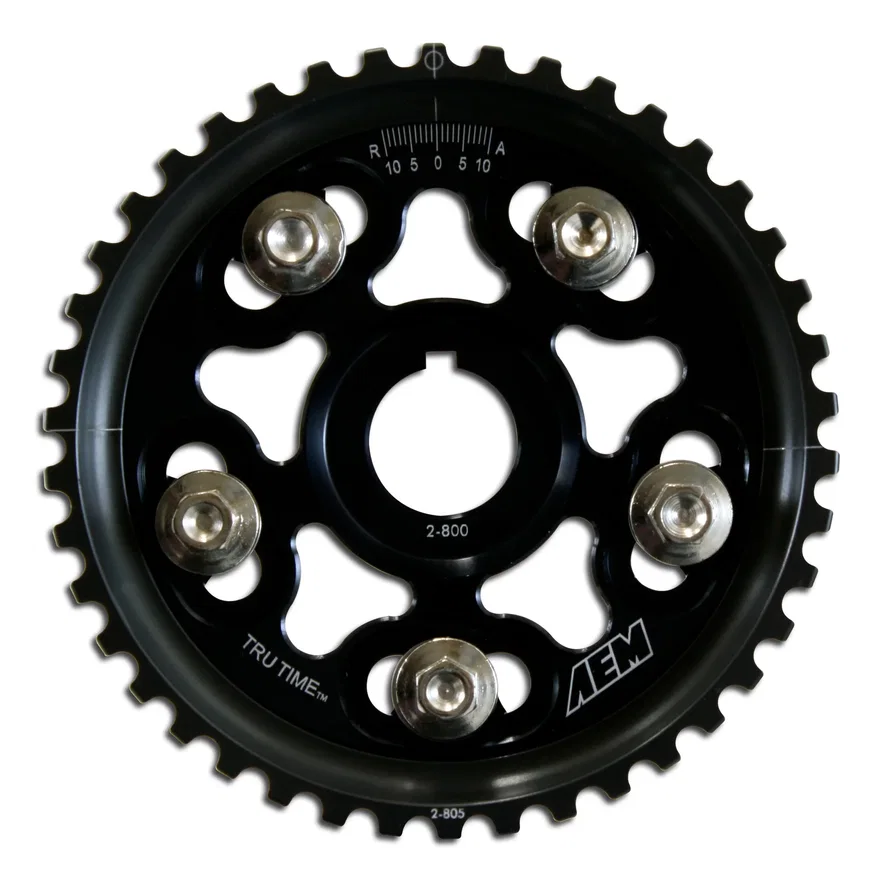 AEM Electronics 23-801BK, Tru-Time Adjustable Cam Gear for Honda Prelude