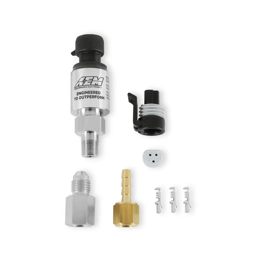 AEM Electronics 30-2130-50, 3.5 Bar Stainless MAP Sensor Kit