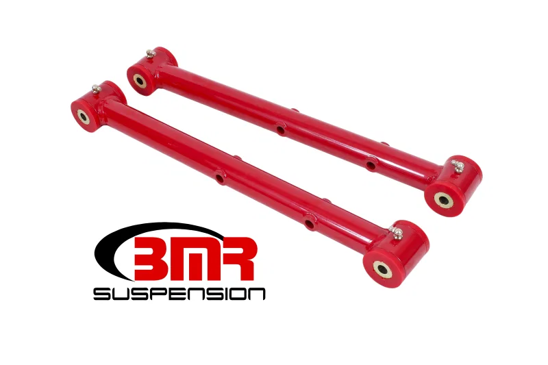 BMR Suspension TCA039R, 78-87 G-Body Non-Adj. Lower Control Arms (Polyurethane) - Red