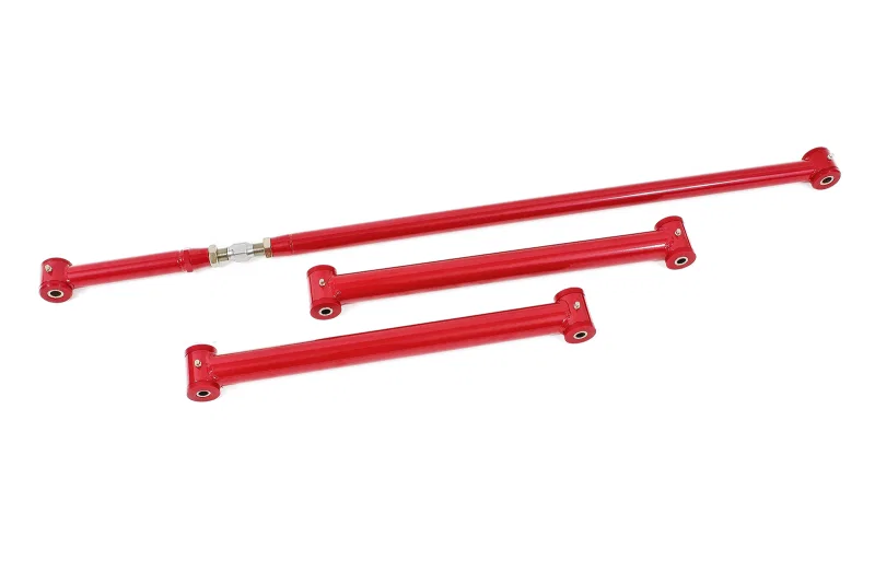 BMR Suspension RSK032R, 82-02 3rd Gen F-Body On-Car Adj. Rear Suspension Kit (Polyurethane) - Red