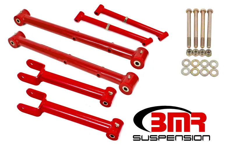 BMR Suspension RSK007R, 64-67 A-Body Non-Adj. Rear Suspension Kit - Red