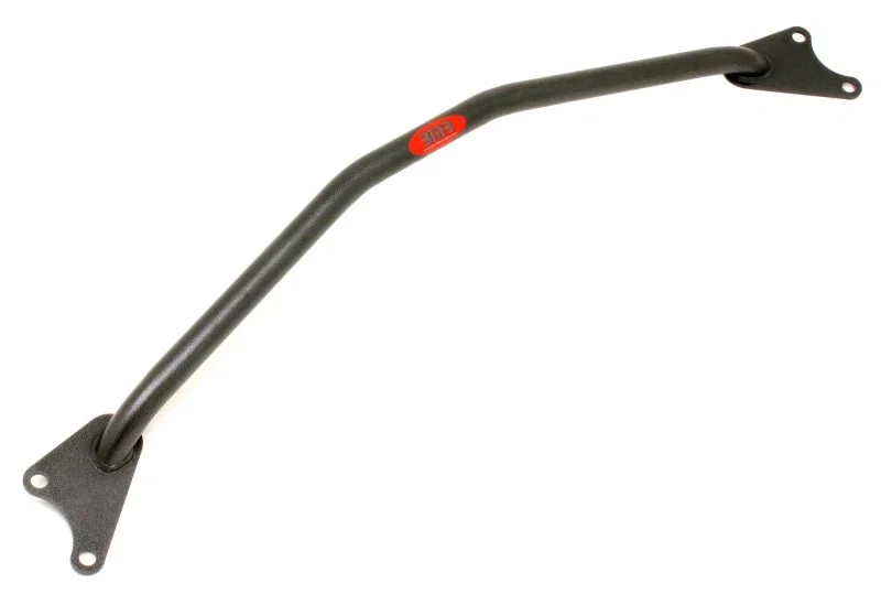 BMR Suspension STB010H, 05-10 S197 Mustang V6 Strut Tower Brace - Black Hammertone