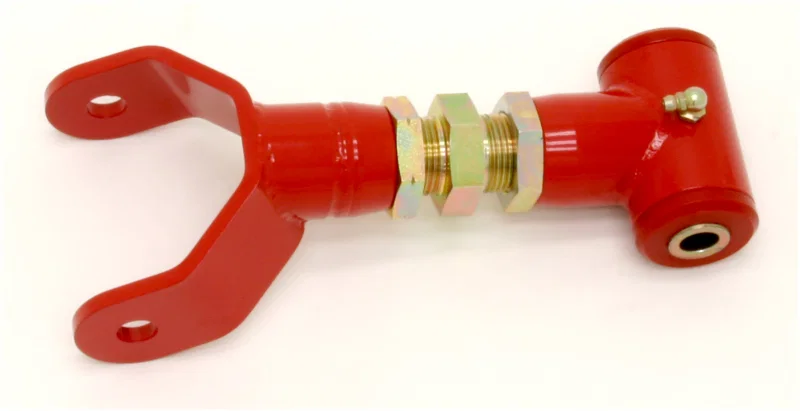 BMR Suspension UTCA027R, 05-10 S197 Mustang Upper Control Arm On-Car Adj. (Polyurethane) - Red