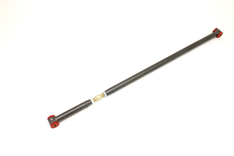 BMR Suspension MPHR002H, 82-02 3rd Gen F-Body On-Car Adj. Chrome Moly Panhard Rod (Polyurethane) - Black Hammertone