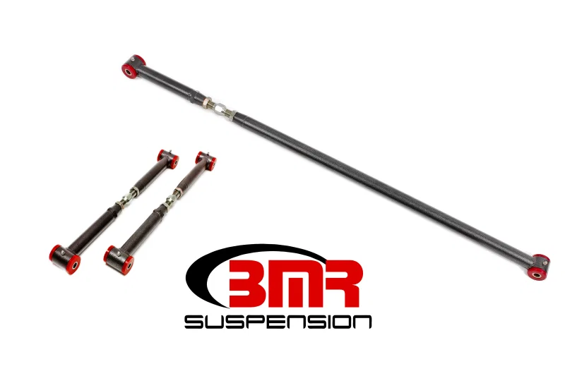 BMR Suspension RSK035H, 82-02 3rd Gen F-Body On-Car Adj. Rear Suspension Kit (Polyurethane) - Black Hammertone