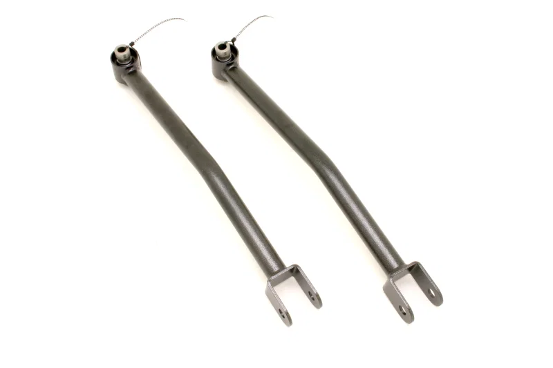 BMR Suspension TCA018H, 04-05 CTS-V Trailing Arms w/ Spherical Bearings - Black Hammertone
