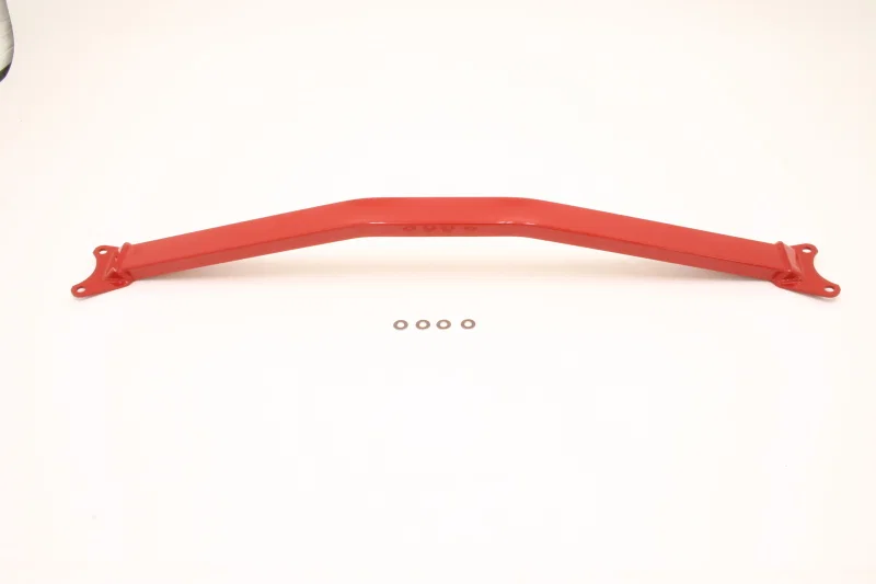 BMR Suspension STB011R, 05-14 S197 Mustang V8 w/ Plenum Cover Strut Tower Brace - Red