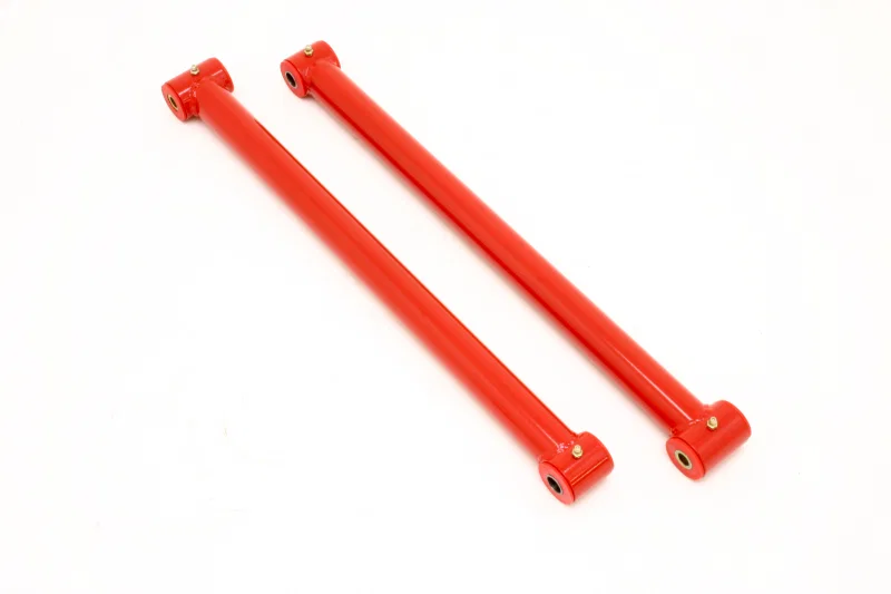BMR Suspension TCA011R, 96-06 W-Body Rear Trailing Arms (Polyurethane) - Red