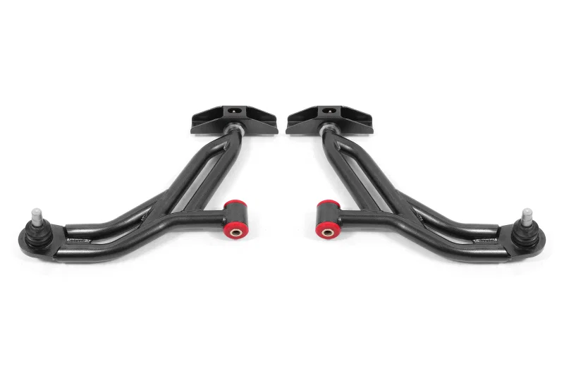 BMR Suspension AA750H, 05-14 Ford Mustang Lower A-Arms - Black Hammertone - Non-Adjustable
