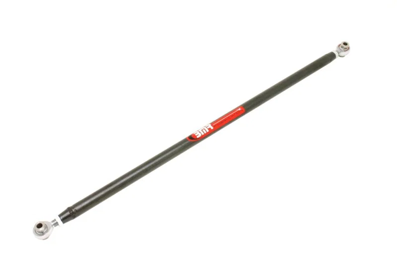 BMR Suspension MPHR012H, 05-14 S197 Mustang Chrome Moly Panhard Rod w/ Double Adj. Rod Ends - Black Hammertone