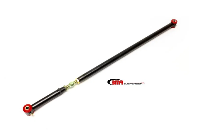 BMR Suspension PHR006H, 05-14 S197 Mustang On-Car Adj. Panhard Rod (Polyurethane) - Black Hammertone