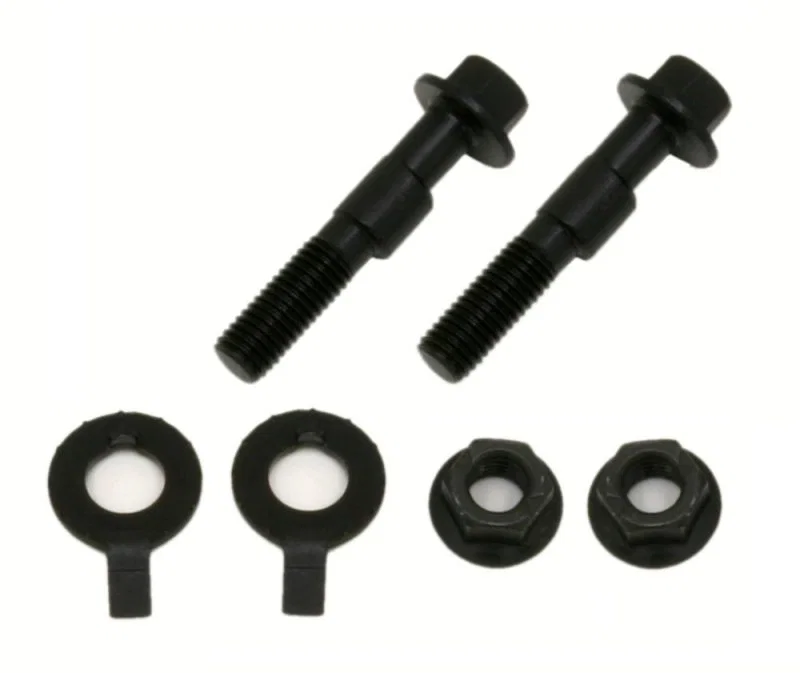 BMR Suspension FC001, 05-14 S197 Mustang Front Camber Bolts (2 Degree Offset) - Black