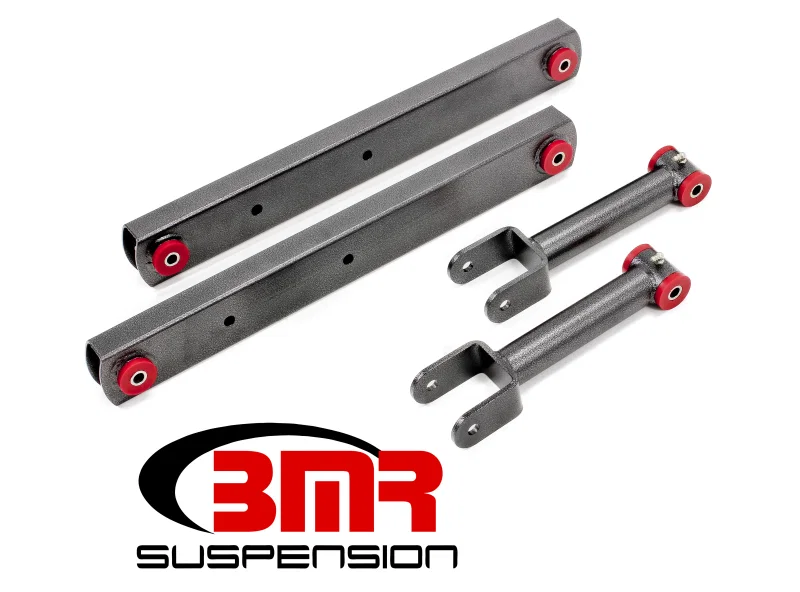 BMR Suspension RSK012H, 68-72 A-Body Non-Adj. Rear Suspension Kit - Black Hammertone