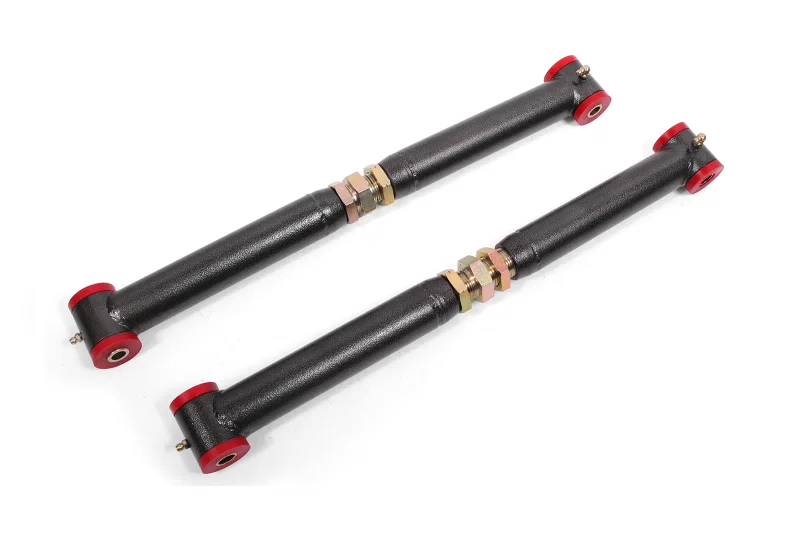 BMR Suspension TCA023H, 02-10 SSR On-Car Adj. Lower Control Arms (Polyurethane) - Black Hammertone